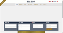Desktop Screenshot of ginogroup.com