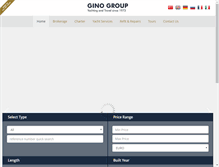 Tablet Screenshot of ginogroup.com